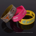 Factory Customized Eco-friendly Silicone Wristband Silicone Elastic Bands for promotion